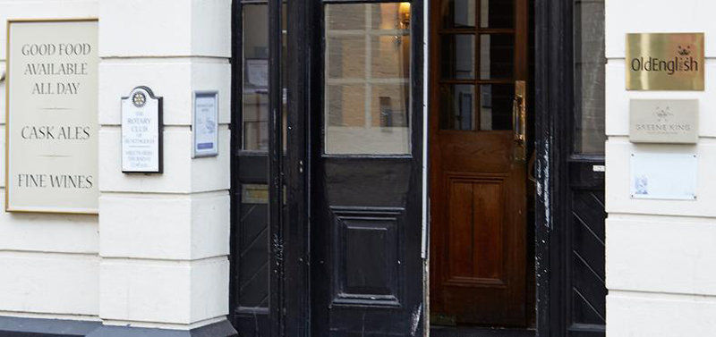 George Hotel By Greene King Inns 亨廷登 外观 照片
